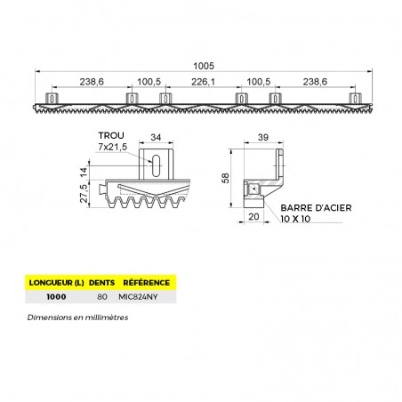 6412 (H0) Voie Profi Fleischmann Crémaillère, Flexible 200 mm - Bricolage