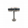 Support de main courante d'angle réglable pour poteaux rond inox