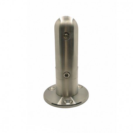 Pince de fixation balcon argent