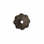 Motif fleur pâquerette - photo vue de dos