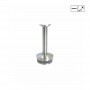 Support de main courante droit pour poteaux rond inox - Brossé 316 - profil