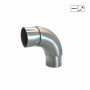 Coude inox arrondi articulé 316 - Photo