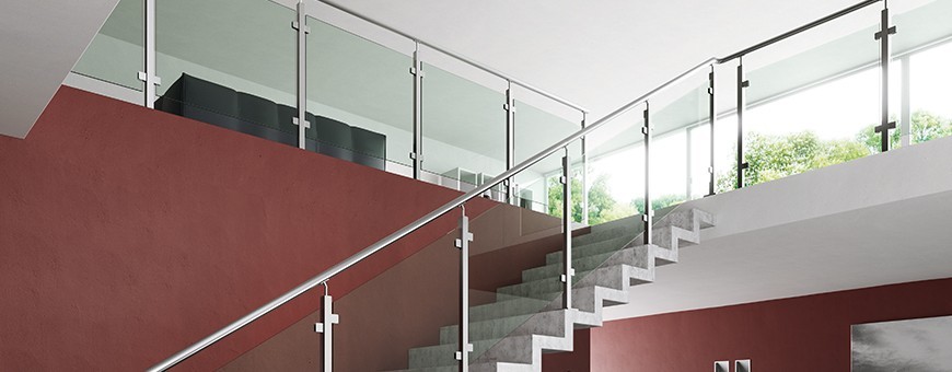 MAIN COURANTE BOIS ROUGE 2 METRES OVALE ESCALIER EXTERIEUR 